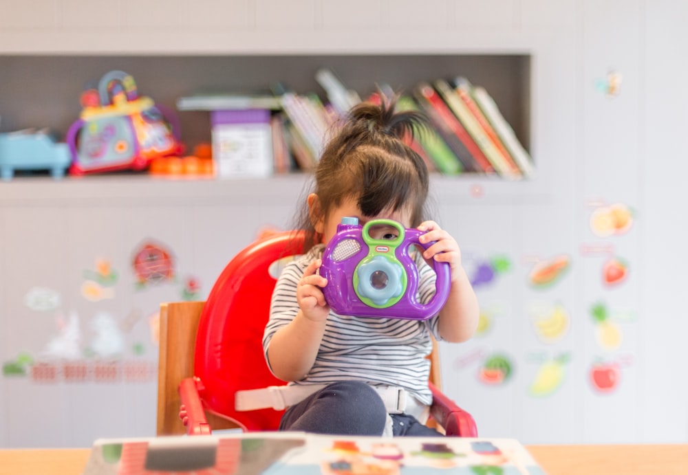 Infant during a growth and development visit